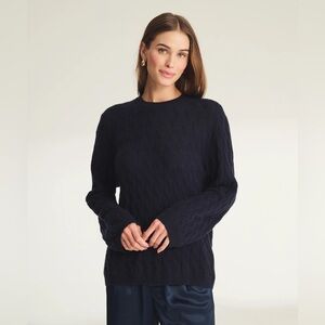 Vintage Lilly Pulitzer Cashmere Cable Knit Sweater